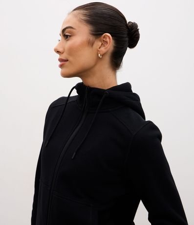 Campera Regular Deportiva en Algodón con Capucha 4