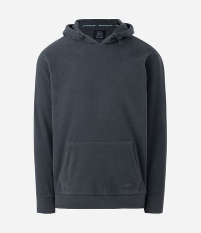 Saco Deportivo con Capucha en Fleece