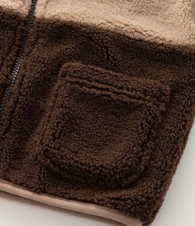 Campera Infantil en Sherpa con Bordado de Osito – Talle 1 a 5/6 años 6