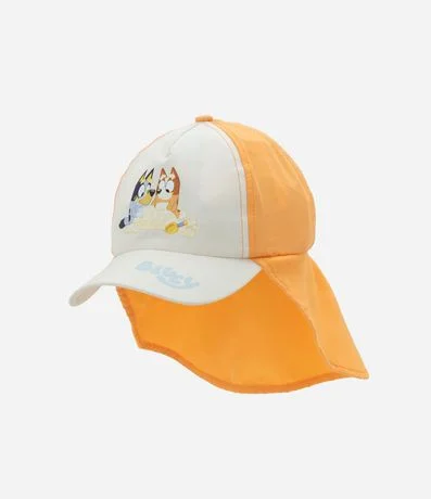 Gorra Infantil con Protección en la Nuca y Estampa Bluey - Talle U