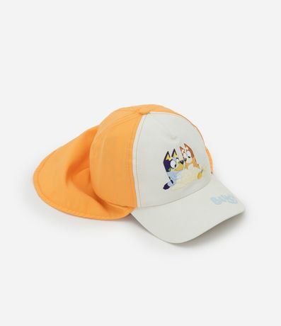 Gorra Infantil con Protección en la Nuca y Estampa Bluey - Talle U 3