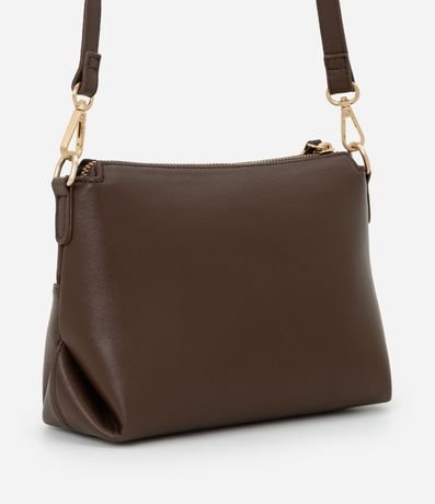 Cartera Transversal Pequeña en PU con Cremallera 3