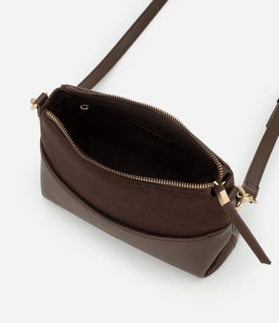 Cartera Transversal Pequeña en PU con Cremallera 5