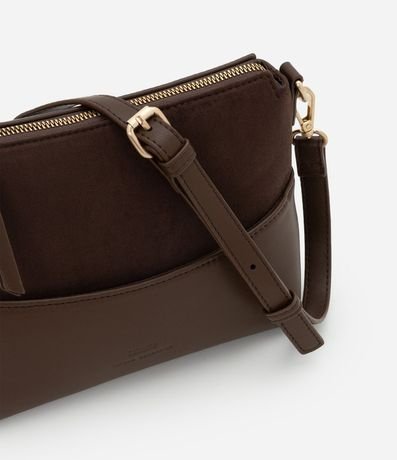 Cartera Transversal Pequeña en PU con Cremallera 6