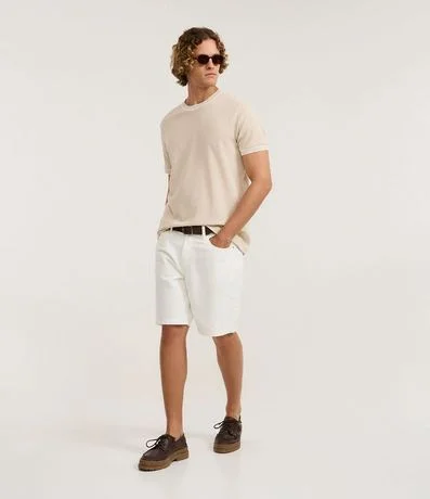 Remera Regular en Algodón Texturizado 2