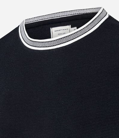Remera Regular en Algodón Texturizado 2