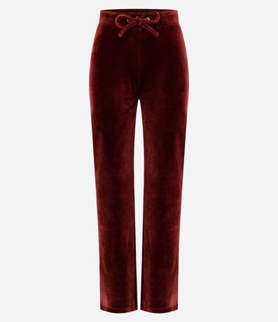 Pantalón de Jogging en Plush con Cintura Ajustable 5