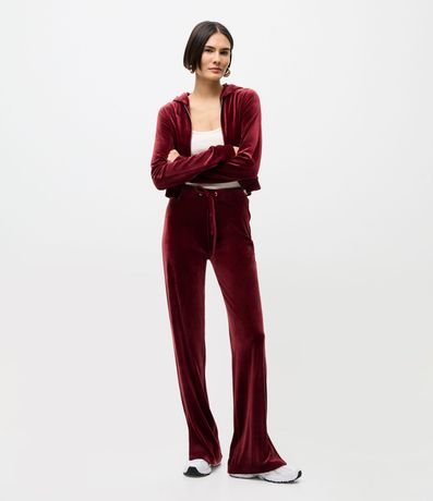 Pantalón de Jogging en Plush con Cintura Ajustable