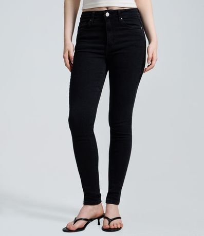 Pantalón Skinny en Jeans con Elastano y Cintura Alta 3