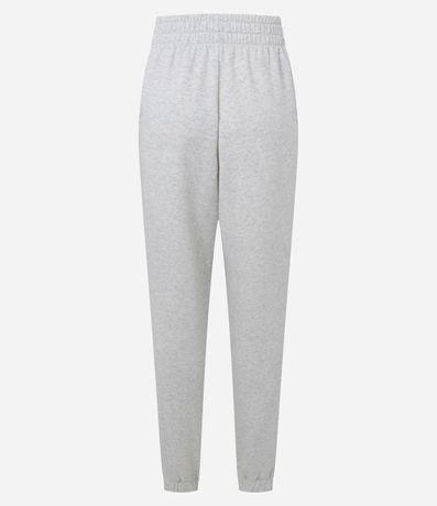 Pantalón Jogger Deportiva en Algodón con Recortes Canelados 6