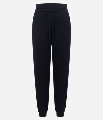 Pantalón Jogger Deportiva en Algodón con Recortes Canelados 6