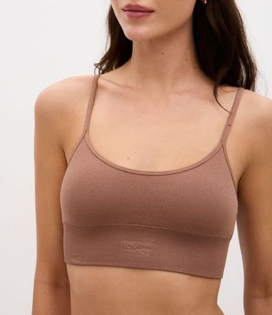Soutien Top con Copa Desmontable Texturizado Seamless 3