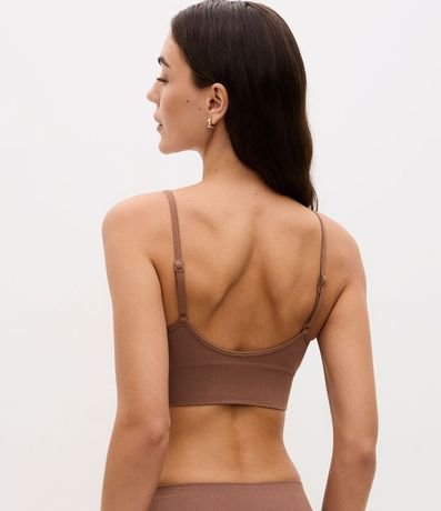 Soutien Top con Copa Desmontable Texturizado Seamless 4