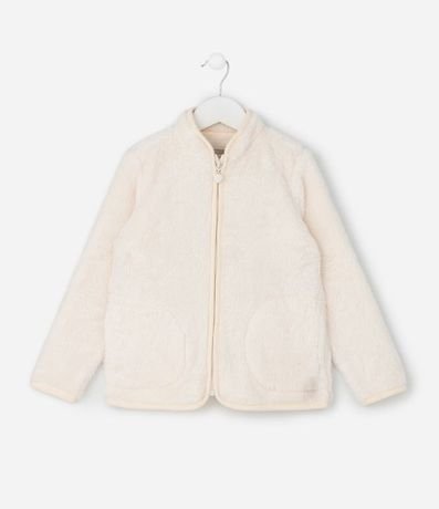 Campera Infantil Pesada con Cuello Alto y Bolsillos