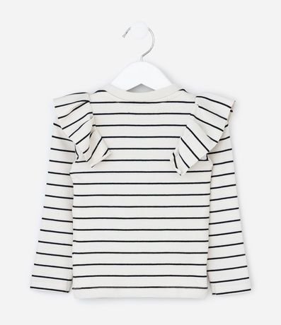 Remera Infantil Rayada con Volados – Talle 1 a 6 años 3