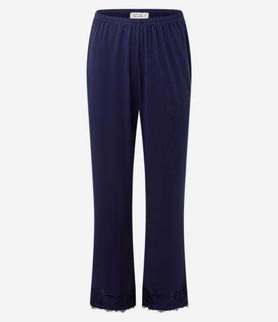 Pijama Americano Largo en Peach Touch con Detalle en Encaje 3