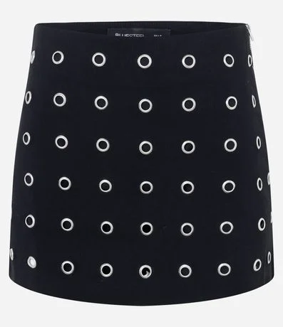 Short Pollera Corta en Bengalina con Ojale 4