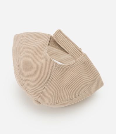 Gorro Infantil en Corderoy con Osito en Chenille – Talle RN a 12 Meses 4