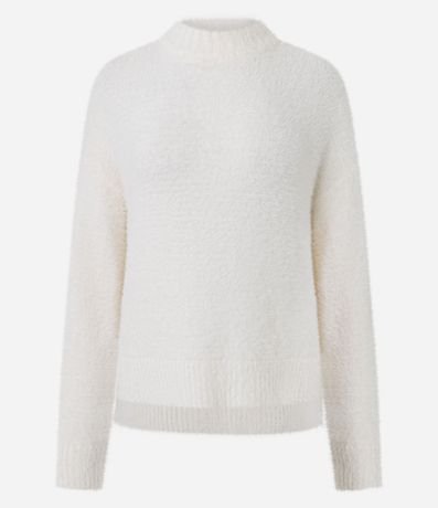 Buzo Peluche en Punto con Encaje Lateral