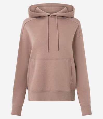 Buzo Algodón Oversized Deportivo con Bolsillo Canguro 5