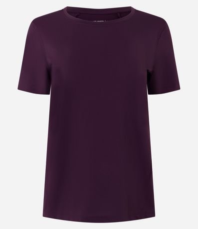 Remera Deportiva Manga Corta en Poliamida