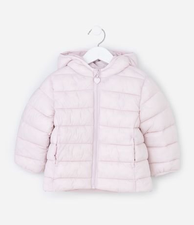 Campera Puffer Infantil con Capucha - Talle 1 a 6 años 2