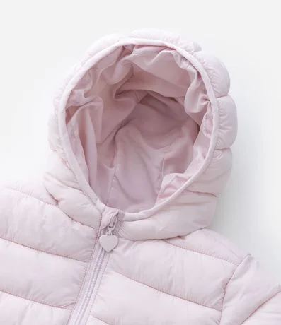 Campera Puffer Infantil con Capucha - Talle 1 a 6 años 5