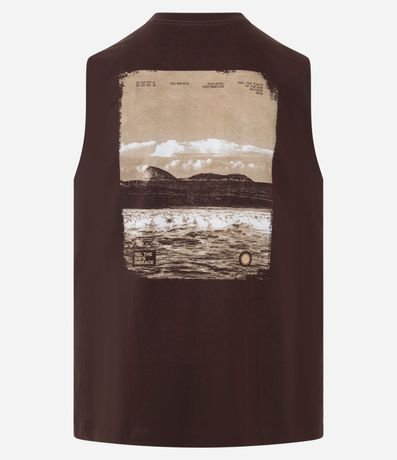 Musculosa Comfort en Algodón con Estampa Lettering Photoprint Praia 6