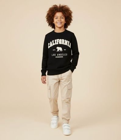 Saco Infantil Texturizado con Bordado de Chenille – Talle 5 a 14 años