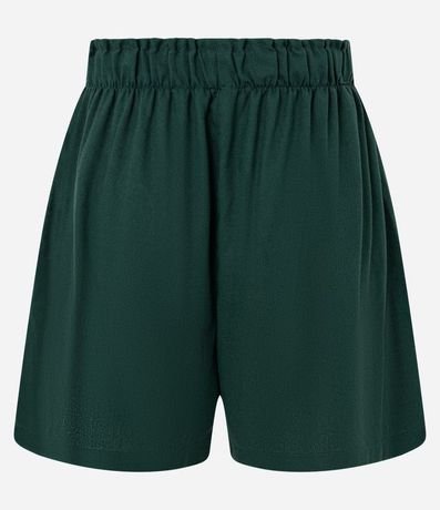 Short Runner en Viscolino con Botón en la Cintura 6