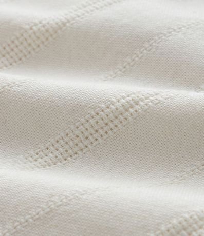 Bermuda Recta de Playa Texturizada en Rayas 3