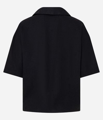 Camisa en Viscolino con Abotonado Delantero 6