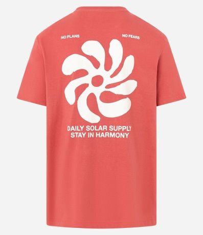 Remera Comfort en Algodón con Estampa Abstracta 6