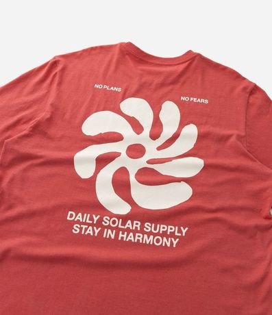 Remera Comfort en Algodón con Estampa Abstracta 9