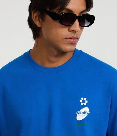 Remera Boxy en Algodón con Estampa Lettering Section 4