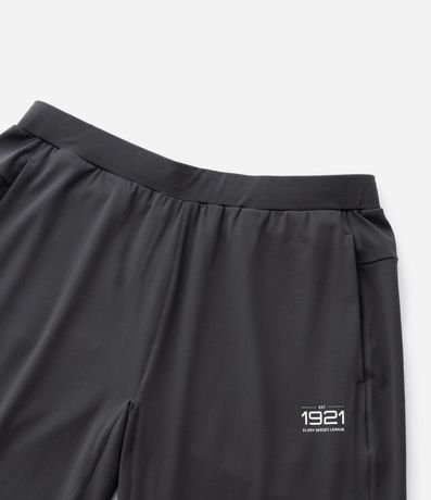 Pantalón Deportivo en Tejido Tecnológico con Lettering 10