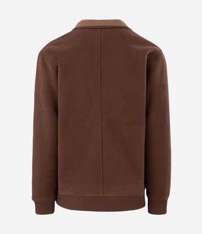 Buzo Aberto Liso con Sherpa 5