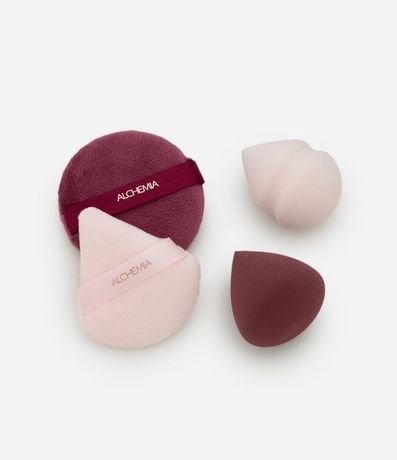 Kit con 4 esponjas de maquillaje en diferentes formatos Alchemia 2