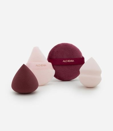 Kit con 4 esponjas de maquillaje en diferentes formatos Alchemia 3