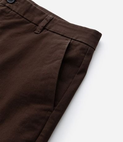 Pantalón Recto en Sarga Peletizada 8