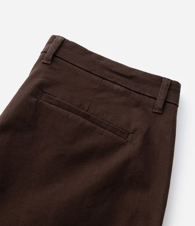 Pantalón Recto en Sarga Peletizada 10