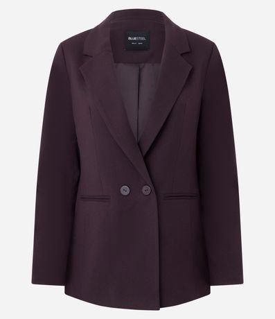 Blazer en Sastre Alargado con Abotonado 2