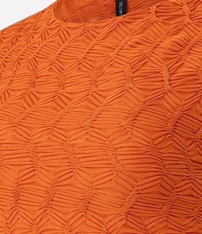 Blusa Texturizada con Abertura en la Espalda 5
