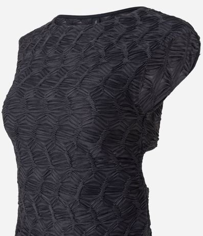 Blusa Texturizada con Abertura en la Espalda 6