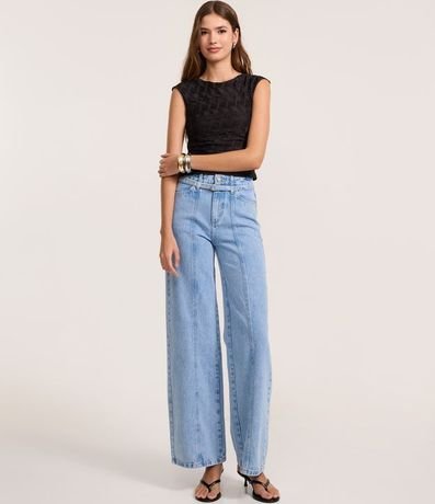 Blusa Texturizada con Abertura en la Espalda 2