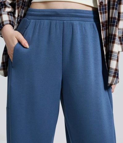 Pantalón en Modal con Cintura Elástica y Lazo 3