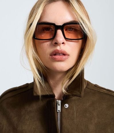 Campera en Gamuza con Bolsillos 4