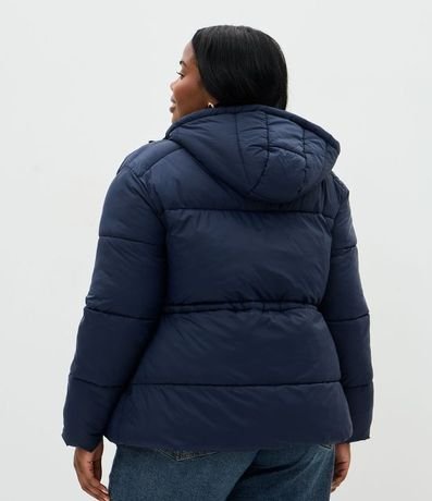 Campera Pesada Acolchonada con Capucha y Regulador Curve & Plus Size 4