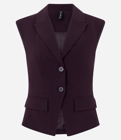 Chaleco Hourglass en Sastre con Bolsillos Delanteros 7