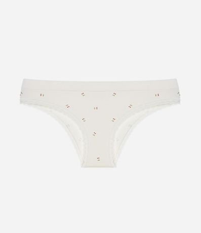 Bombacha Bikini en Microfibra con Estampado de Cerezas
